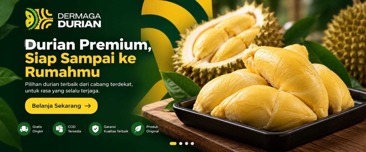 Dermaga Durian — Durian Premium, Siap Sampai ke Rumahmu