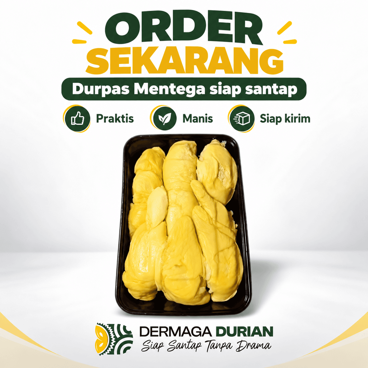 Durian Kupas Mentega