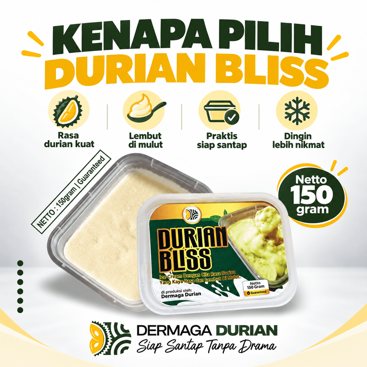 Durian Bliss Creamy 150g