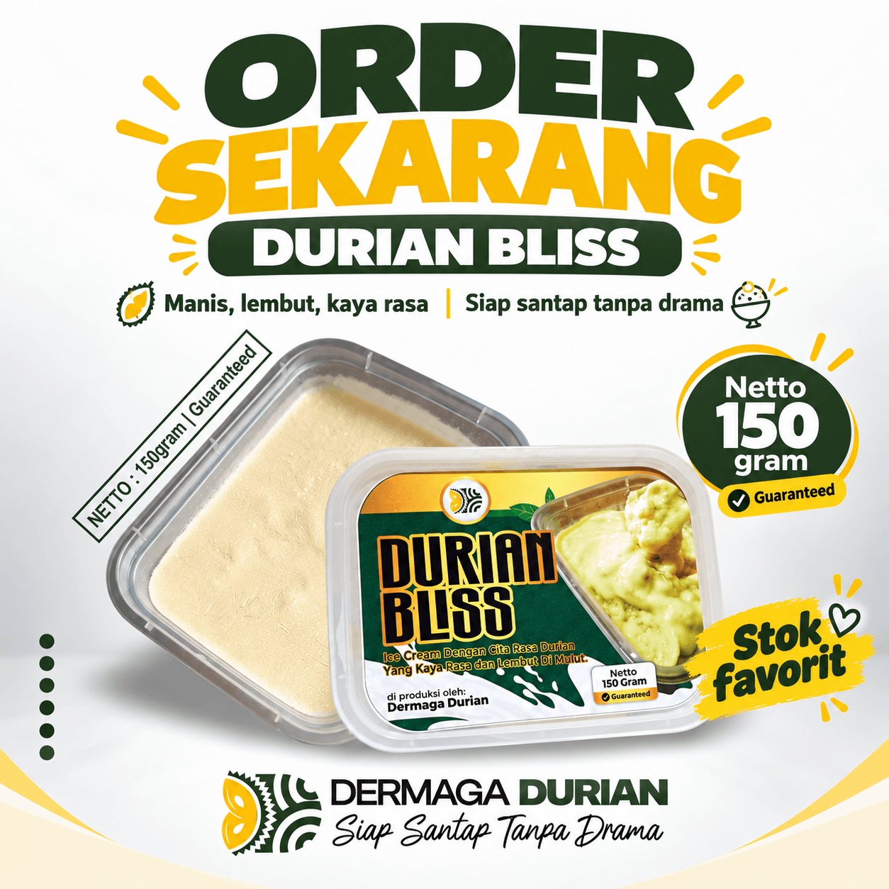 Durian Bliss Creamy 150g