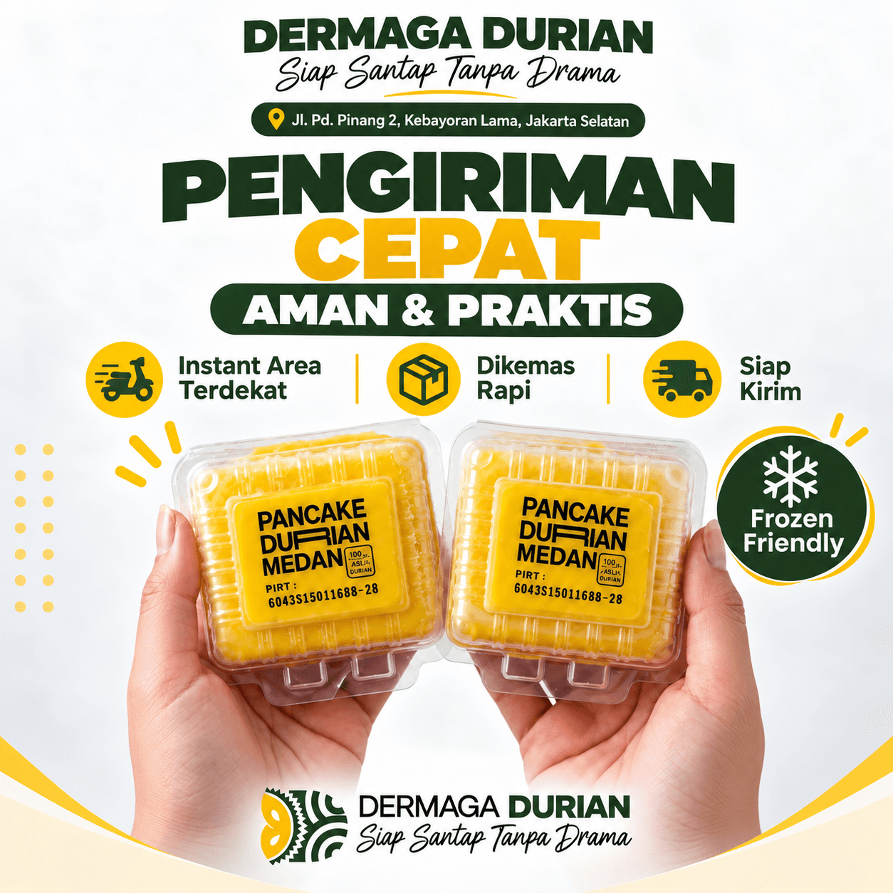 Pancake Durian XL Premium