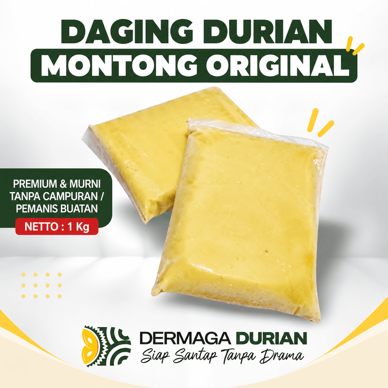 Daging Durian Montong Palu Original